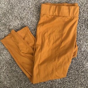 Mustard Colored Leggings